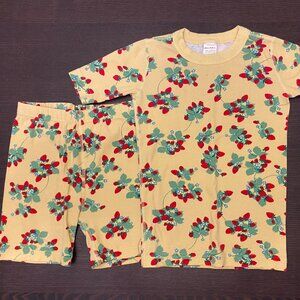 Girls Hanna Andersson Shorts Pajama Set - Size 140/US 10